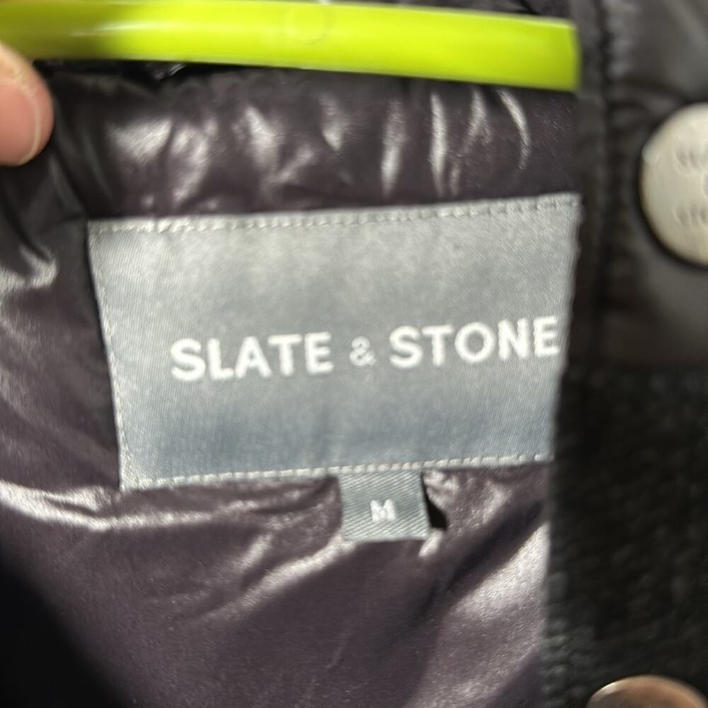 Slate and Stone Men’s Black Vest. Size medium. Like new. Worn once. - Picture 3 of 8
